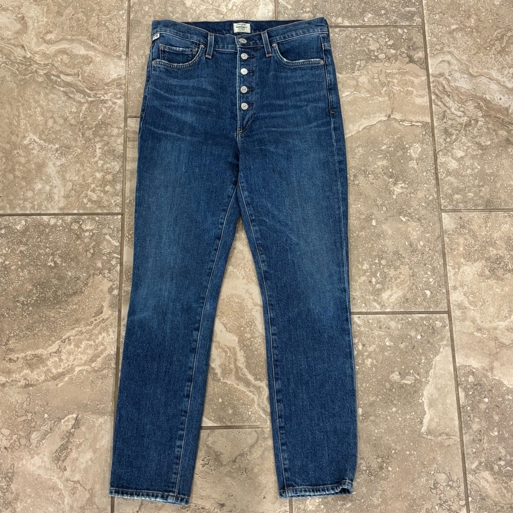 Citizens‎ of Humanity Olivia Petite High Rise Slim Ankle Premium Vintage Sz 27